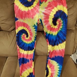 Tye Dye Leggings XL